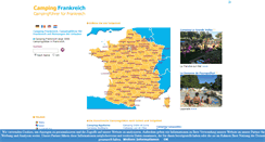 Desktop Screenshot of campingfrankreich.com